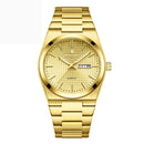 Luminous Quartz Waterproof Calendar Watch