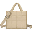 Square-grid Down-quilted Crossbody Bag Lightweight And Fluffy Handheld