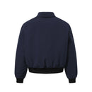Collar loose and high-end clean fit jacket