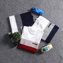 Men's T-shirt with round neck for leisure
