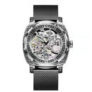 Carved Vintage Fashion Hollow Mechanical Automatic Mens Watch