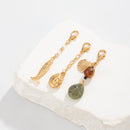 Conch Shell Creative Beaded Fishtail Pendant Keychain