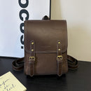 Simple Western-style High-quality Large-capacity Commuter And Street-ready Backpack