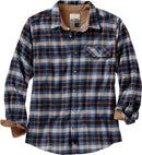 New Men's Color Matching Plaid Printed Shirt
