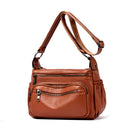 Women's Full-grain Leather Shoulder Bag