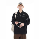 polo shirt with trendy design hoodie jacket