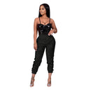 autumn and winter elastic sequin womens