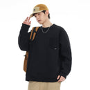 Hoodie Men's Round Neck Loose Fit Spring Men's Outerwear