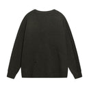 Elk Jacquard Sweater Knitted Coat