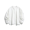 loose fit long sleeve henleyss