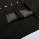 Elk Jacquard Sweater Knitted Coat