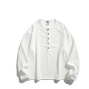 Small-Batch Design Preppy Style Textured Henley 