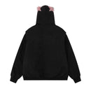 Embroidered Mountain Carving Cotton Robe Female