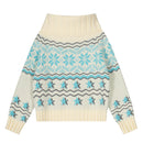 One shoulder Fel Island sweater for women