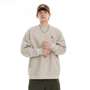 Hoodie Men's Round Neck Loose Sweatshirt Outwear