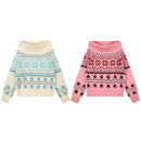 One shoulder Fel Island sweater for women
