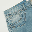 Cowboy wash water micro flared pants