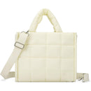 Square-grid Down-quilted Crossbody Bag Lightweight And Fluffy Handheld