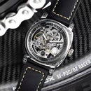 Carved Vintage Fashion Hollow Mechanical Automatic Mens Watch