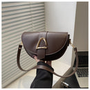 High-end, Fashionable Single-shoulder Bag Niche Saddle Bag